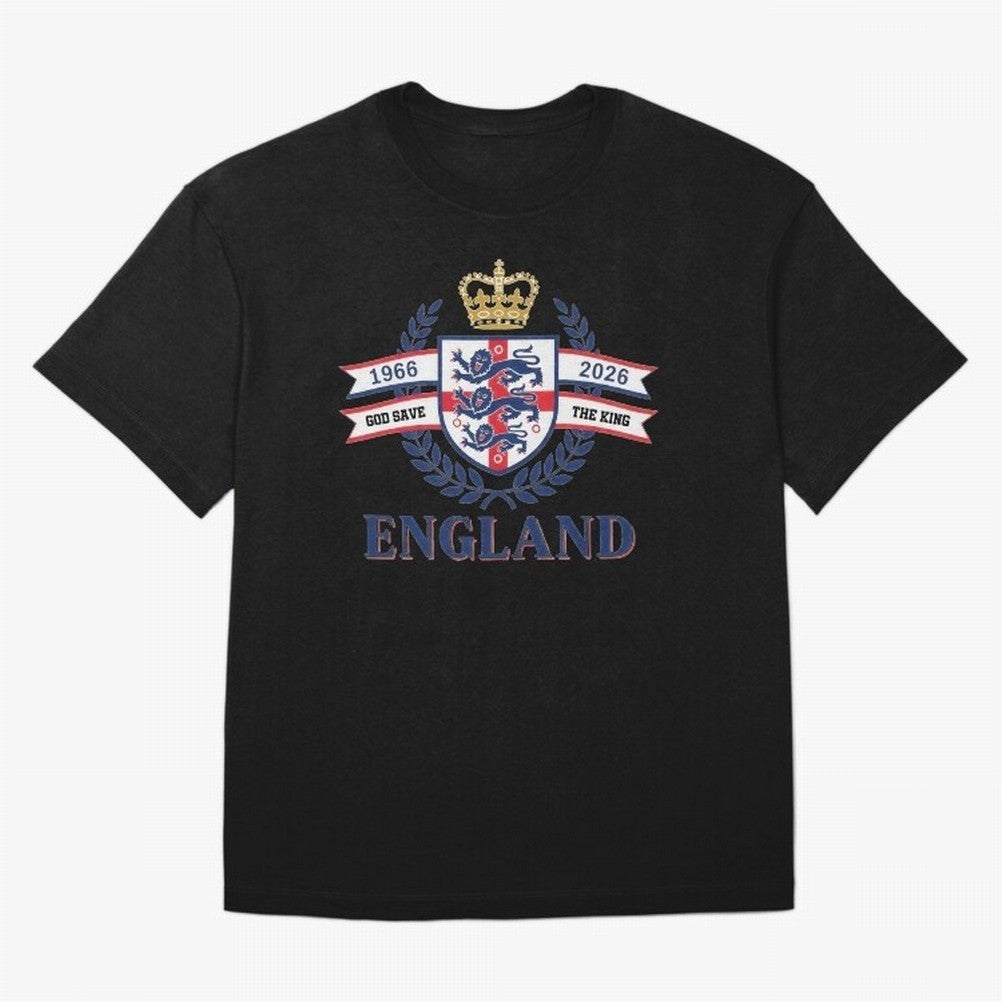 Royal England Football Spirit Classic T-Shirt Unlock Match Day Hype around FIFA World Cup 2026, Cristiano Ronaldo, Haaland and CR7, Argentina and Brazil, Classic Soccer Heritage, Championship Pressure, Fan Loyalty and International Pride; Created