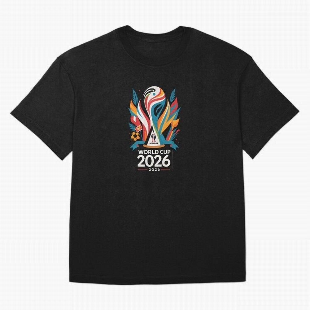 USA World Cup 2026 Football Fan T-Shirt_84827790 Oversized T-Shirt Support the Legends of Global Football Passion for FIFA World Cup 2026 USA Canada Mexico, Inspired by Messi and Cristiano Ronaldo, Brazil, Stadium Chants, National Pride, Trophy