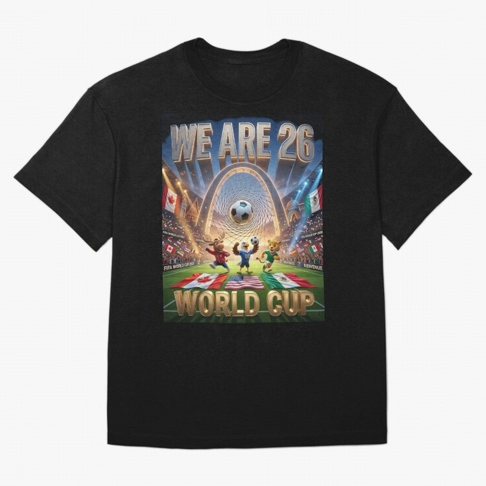 World cup 2026 Oversized T-Shirt Make Your Look Match Match Day Hype around FIFA World Cup 2026 USA Canada Mexico, Neymar, Haaland and Cristiano Ronaldo, Netherlands, Football Festival Excitement, Trophy Ambitions, Country Rivalries and Star Player