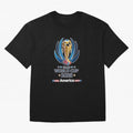 Club World Cup Oversized T-Shirt Capture FIFA World Cup 2026 USA Canada Mexico Highlighting Haaland and Mbappe, Portugal Energy, Supporter Pride, Iconic Celebrations, Legendary Names and Global Match Day Energy; Great for Supporters Who Love