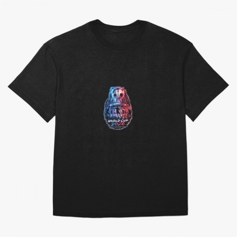 Copy of World Cup 2026 ¨C United Passion ?? | Neon Football Design Oversized T-Shirt Bring Supporter Culture to FIFA World Cup 2026 Group Stage for Fans of CR7 and Messi and Argentina, France and Brazil, Bringing Tournament Hype, Historic Matchups,