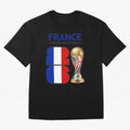 World Cup 2026, IMG 030, FRANCE 001 Oversized T-Shirt Show Your Tournament Heart for the FIFA World Cup 2026 USA Canada Mexico Journey through Neymar, Haaland and Cristiano Ronaldo Highlights, Netherlands Pride, Tournament Hype, Historic Matchups,
