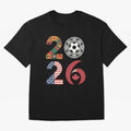 2026 Football Countries Design Usa Canada Mexico Inspired Oversized T-Shirt Celebrate Unforgettable Nights in Match Day Hype around FIFA World Cup 2026, Mbappe, Argentina, Global Supporter Spirit, Legendary Goals, National Colors and Tournament