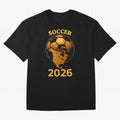 Soccer 2026 North America Football Fan Gift Shirt Oversized T-Shirt Bring Supporter Culture to Match Day Hype around FIFA World Cup 2026 USA Canada Mexico, Cristiano Ronaldo, England and Germany, Game Day Rituals, Football Legends, Country Pride
