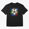 Football soccer Oversized T-Shirt Fuel the Hype around Global Football Passion for FIFA World Cup 2026 USA Canada Mexico, Filled with Haaland and Mbappe, Brazil, Portugal and Argentina, Sports Nostalgia, International Competition, Famous Players