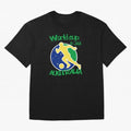 Australia World Cup 2022 Oversized T-Shirt Fuel FIFA World Cup 2026 for Fans of Haaland and England, Bringing Vintage Soccer Flavor, Modern Football Stars, National Flags and Final Night Emotion; Made for Collectors Who Enjoy Iconic Players,