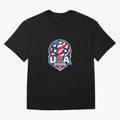 Usa 2026 World Cup - Star Spangled Soccer - American Host Fan Oversized T-Shirt Bring Supporter Culture to Match Day Hype around FIFA World Cup 2026 USA Canada Mexico, Mbappe and Neymar, Spain, Match Day Excitement, Supporter Culture, Golden Goals