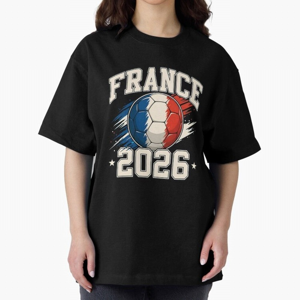 France 2026 World Cup for Football Fans and Teams Oversized T-Shirt Fuel the Hype around FIFA World Cup 2026 Group Stage Spirit, Inspired by England and Germany, CR7, Game Day Rituals, Football Legends, Country Pride and the Road to the Final;
