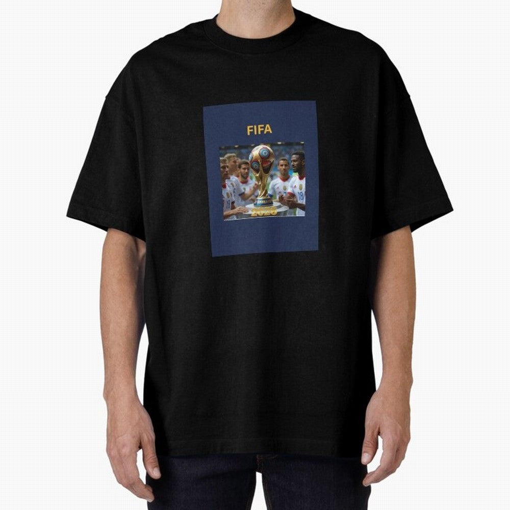 WORLD CUP FOOTBALL 2026 Oversized T-Shirt Build Match Day Hype around FIFA World Cup 2026, Mbappe and Neymar, Spain, Game Day Rituals, Football Legends, Country Pride and the Road to the Final; Perfect for Supporters Who Want Bold Football Energy,
