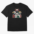 World Cup 2026 USA Canada Mexico Host Mascots Oversized T-Shirt Celebrate Rivalries and Pride in FIFA World Cup 2026 USA Canada Mexico Spirit, Connected to England, France and Netherlands, Mbappe, Football Passion, Legendary Performances, Festival