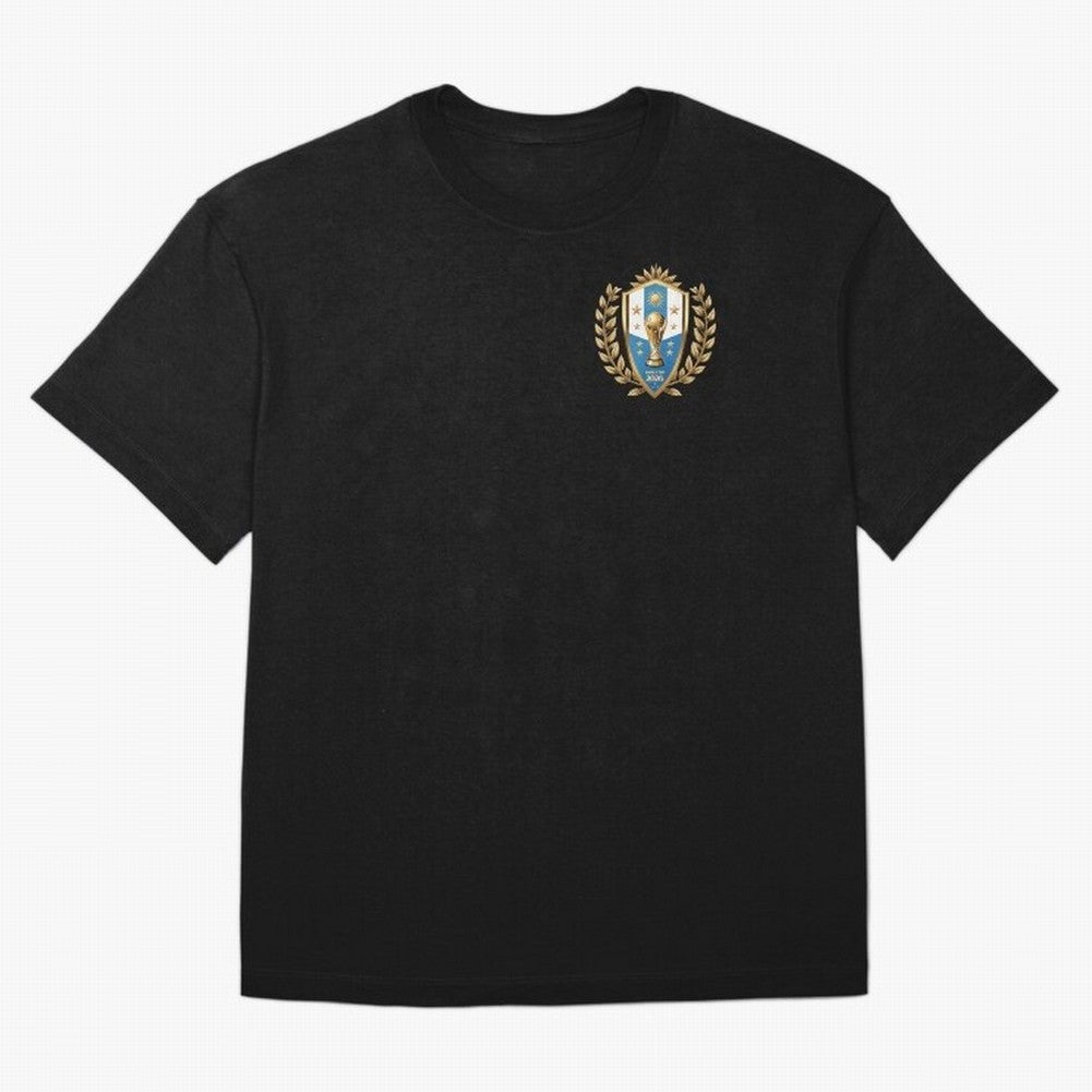 Argentina World Cup 2026 Oversized T-Shirt Bring Trophy Dreams to FIFA World Cup 2026 Featuring Haaland and Mbappe, Netherlands Energy, Goal Celebration Energy, Supporter Heritage, Football Icons and Worldwide Tournament Joy; Made for Collectors