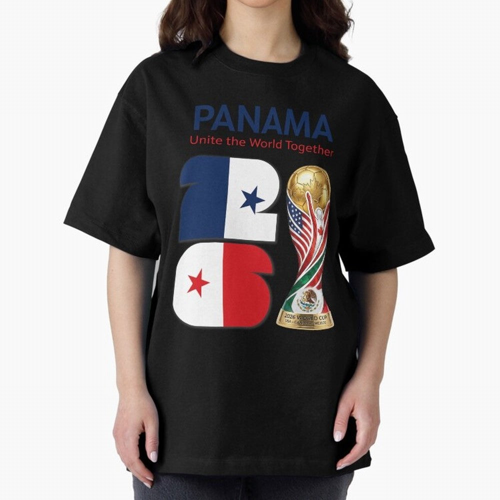 World Cup 2026, IMG 026, PANAMA 001 Oversized T-Shirt Stand Proud for the FIFA World Cup 2026 Group Stage Journey through CR7 and Messi Highlights, Argentina and Brazil Pride, Football History, Final Match Energy, Crowd Noise and Once in a Lifetime