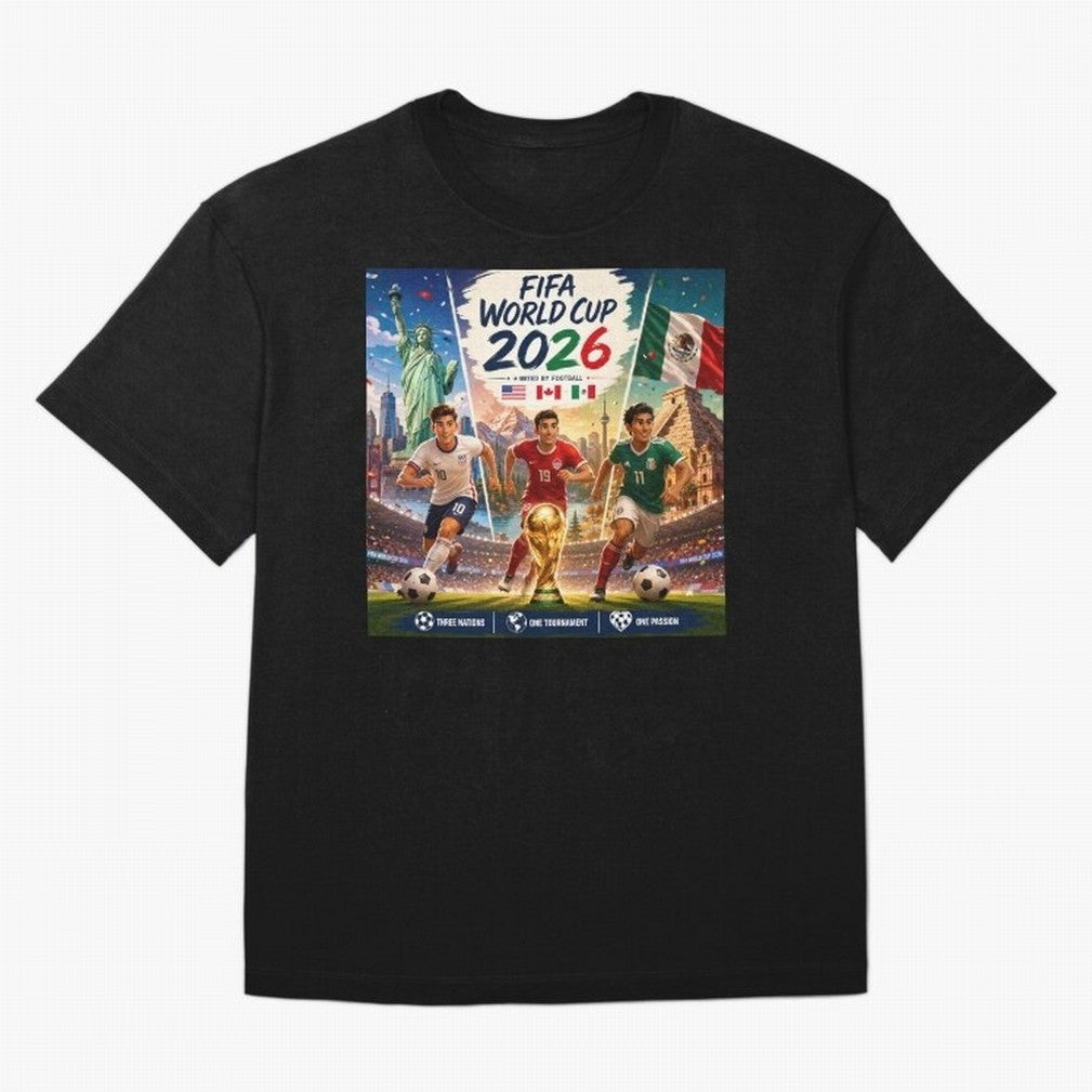 United by Football 2026 #football 2026 Oversized T-Shirt Represent Fans Who Live for the FIFA World Cup 2026 Group Stage Journey through Messi, Neymar and Mbappe Highlights, France Pride, Soccer Culture, Superstar Moments, National Team Dreams and