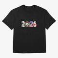 North American Soccer Spirit Team 2026 T-Shirt_82770209 Oversized T-Shirt Feel the Roar of Match Day Hype around FIFA World Cup 2026 Group Stage, Haaland, England and Germany, Football History, Final Match Energy, Crowd Noise and Once in a Lifetime