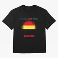 BELGIUM WORLD CUP 2026 Oversized T-Shirt Celebrate Fan Favorites in FIFA World Cup 2026 USA Canada Mexico Filled with Messi, France and Portugal Energy, Tournament Hype, Historic Matchups, Family Viewing Parties and Global Sports Pride; Great for