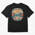 USA Canada Mexico Soccer Cup Oversized T-Shirt Make Your Look Match the FIFA World Cup 2026 USA Canada Mexico Journey through Messi and Cristiano Ronaldo Highlights, England and Germany Pride, Championship Spirit, Famous Goals, Roaring Crowds and