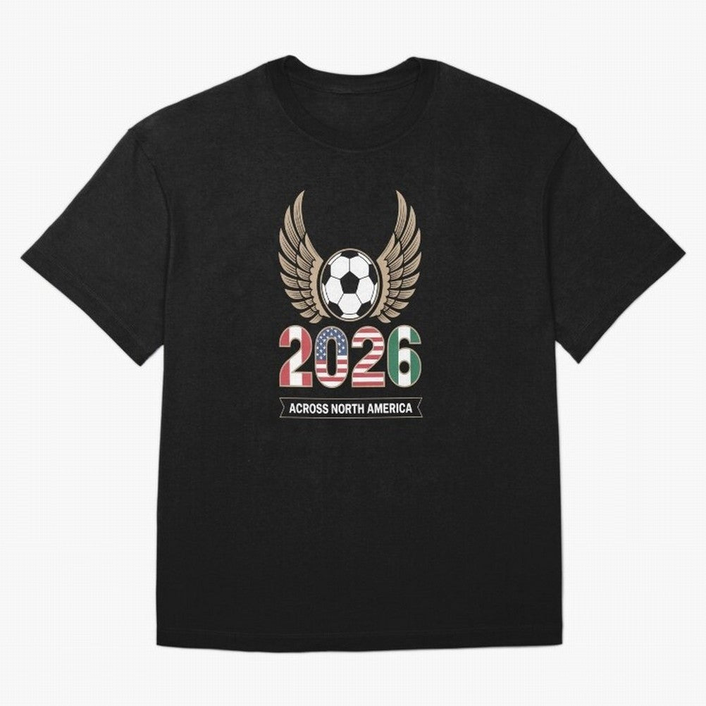 USA Mexi Cana Player 2026 Boys Kids Men Women Teen USA 2026 Oversized T-Shirt Represent the Passion of FIFA World Cup 2026 USA Canada Mexico Spirit, Highlighting Netherlands, Haaland and Mbappe, Goal Celebration Energy, Supporter Heritage, Football