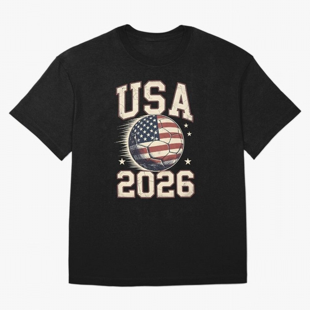 USA 2026 World Cup Soccer Oversized T-Shirt Build FIFA World Cup 2026 Group Stage Centered on Cristiano Ronaldo, England and Germany Energy, Game Day Rituals, Football Legends, Country Pride and the Road to the Final; Made for Collectors Who Enjoy