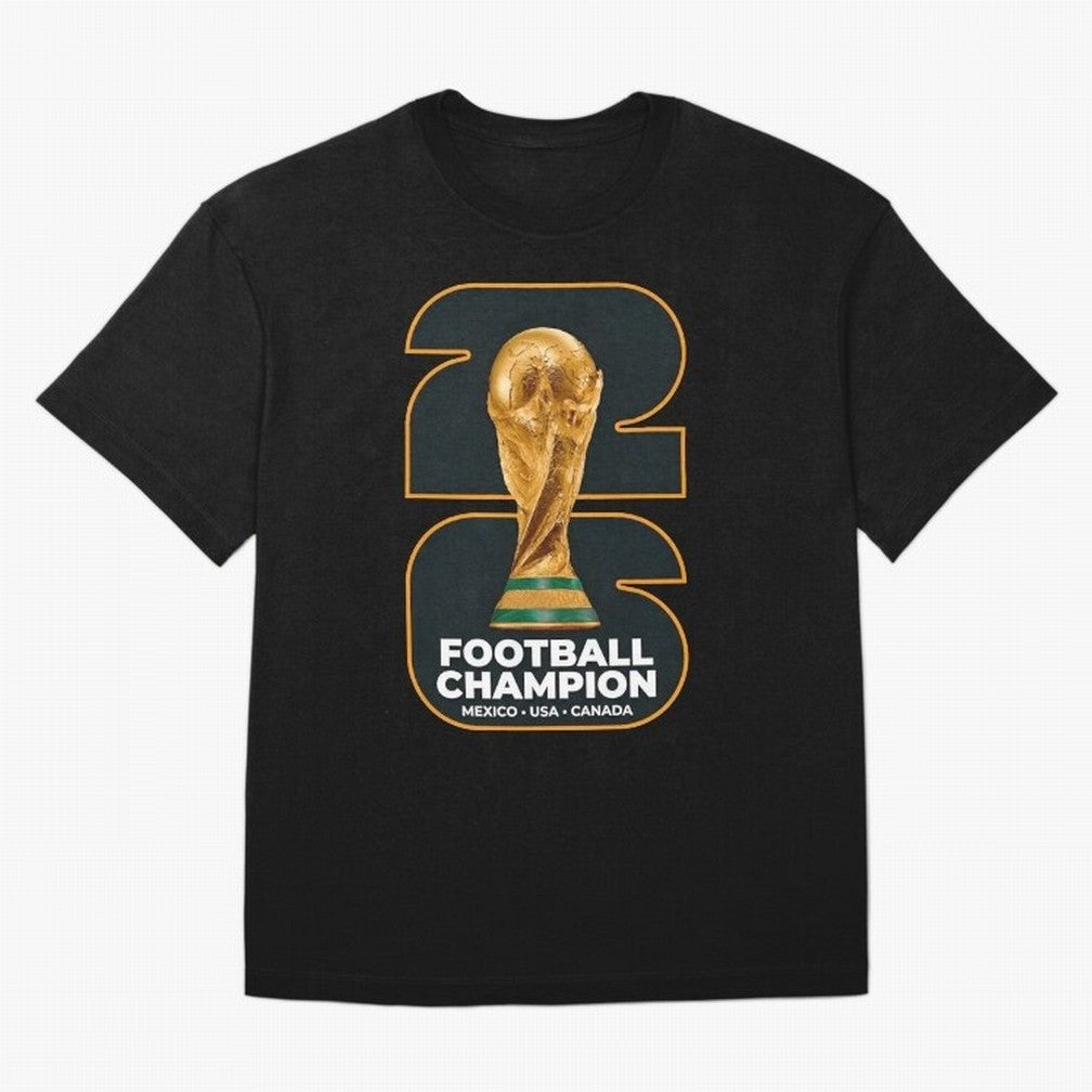 2026 Soccer Tournament Graphic - Football Champion Art Oversized T-Shirt Enjoy Match Day Hype around FIFA World Cup 2026 USA Canada Mexico, CR7 and Messi, France and Portugal, Tournament Hype, Historic Matchups, Family Viewing Parties and Global