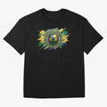 World Cup 2026 Brazil Soccer Ball Paint Splash Oversized T-Shirt Support FIFA World Cup 2026 Group Stage Spirit, Featuring Argentina, France and Brazil, Messi and Cristiano Ronaldo, Retro Football Energy, Iconic Rivalries, Trophy Chase Drama and