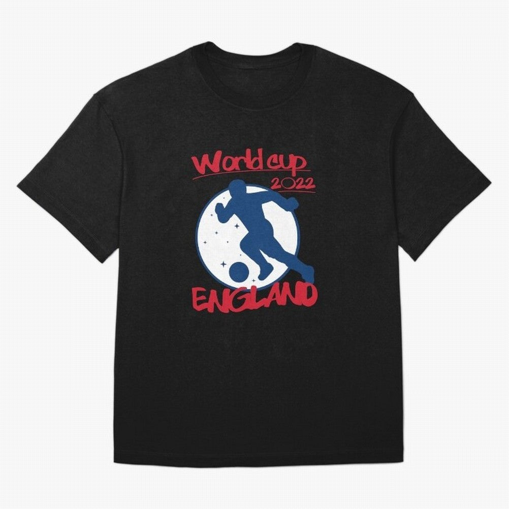 England World Cup 2022 Oversized T-Shirt Carry the Colors and Pride of Match Day Hype around FIFA World Cup 2026 USA Canada Mexico, Messi, Neymar and Mbappe, Portugal, Championship Spirit, Famous Goals, Roaring Crowds and International Football