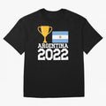 Argentina World Cup Soccer Football 2022, Argentina Soccer Jersey Argentinian Football, Argentina, Argentinian, Qatar World Cup 2022 Oversized T-Shirt Keep the Match Day Mood of Global Football Passion for FIFA World Cup 2026 USA Canada Mexico,