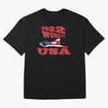 USA, Qatar World Cup 2022 Oversized T-Shirt Bring Trophy Dreams to Global Football Passion for FIFA World Cup 2026 Group Stage, Driven by Cristiano Ronaldo, France and Portugal, Soccer Culture, Superstar Moments, National Team Dreams and