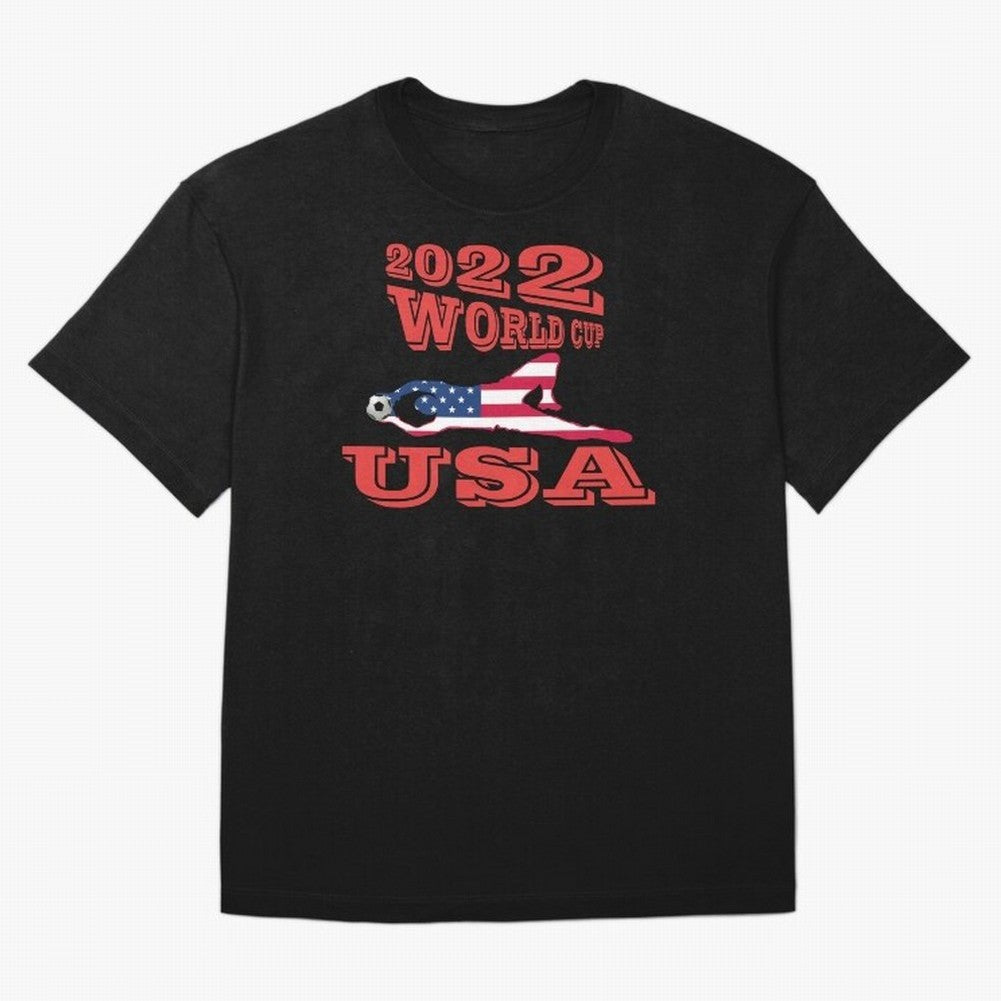 USA, Qatar World Cup 2022 Oversized T-Shirt Bring Trophy Dreams to Global Football Passion for FIFA World Cup 2026 Group Stage, Driven by Cristiano Ronaldo, France and Portugal, Soccer Culture, Superstar Moments, National Team Dreams and