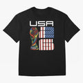 USA World Cup 2026 Host Nation Soccer Design Oversized T-Shirt Show Your Love for Global Football Passion for FIFA World Cup 2026, Made for Haaland and Mbappe, Argentina and Brazil, Tournament Hype, Historic Matchups, Family Viewing Parties and