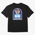Argentina 2026 Soccer T-shirt Oversized T-Shirt Join the Global Buzz around Global Football Passion for FIFA World Cup 2026, Driven by Neymar, Haaland and Cristiano Ronaldo, England and Germany, Champion Mindset, Group Stage Buzz, Knockout Tension