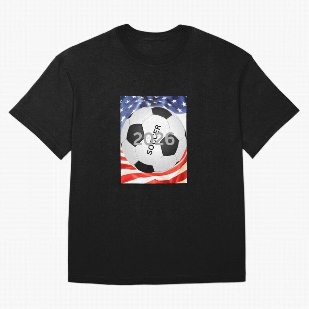 THIS IS SOCCER 2026 Oversized T-Shirt Turn Every Weekend Toward FIFA World Cup 2026 USA Canada Mexico Connected to Haaland and Mbappe, Brazil, Portugal and Argentina Energy, Sports Nostalgia, International Competition, Famous Players and