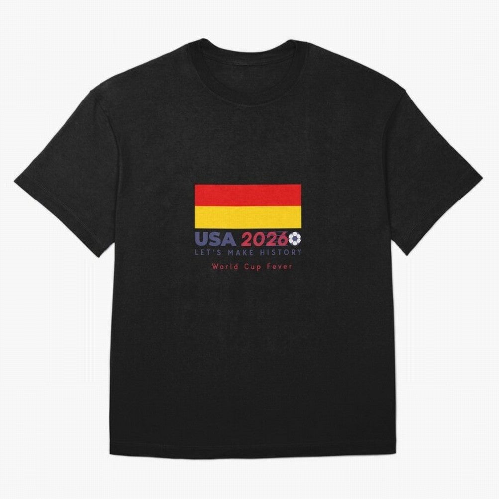 Usa 2026 World Cup Fever Americas Football. Oversized T-Shirt Support the FIFA World Cup 2026 USA Canada Mexico Journey through Neymar, Haaland and Cristiano Ronaldo Highlights, Portugal Pride, Football History, Final Match Energy, Crowd Noise and