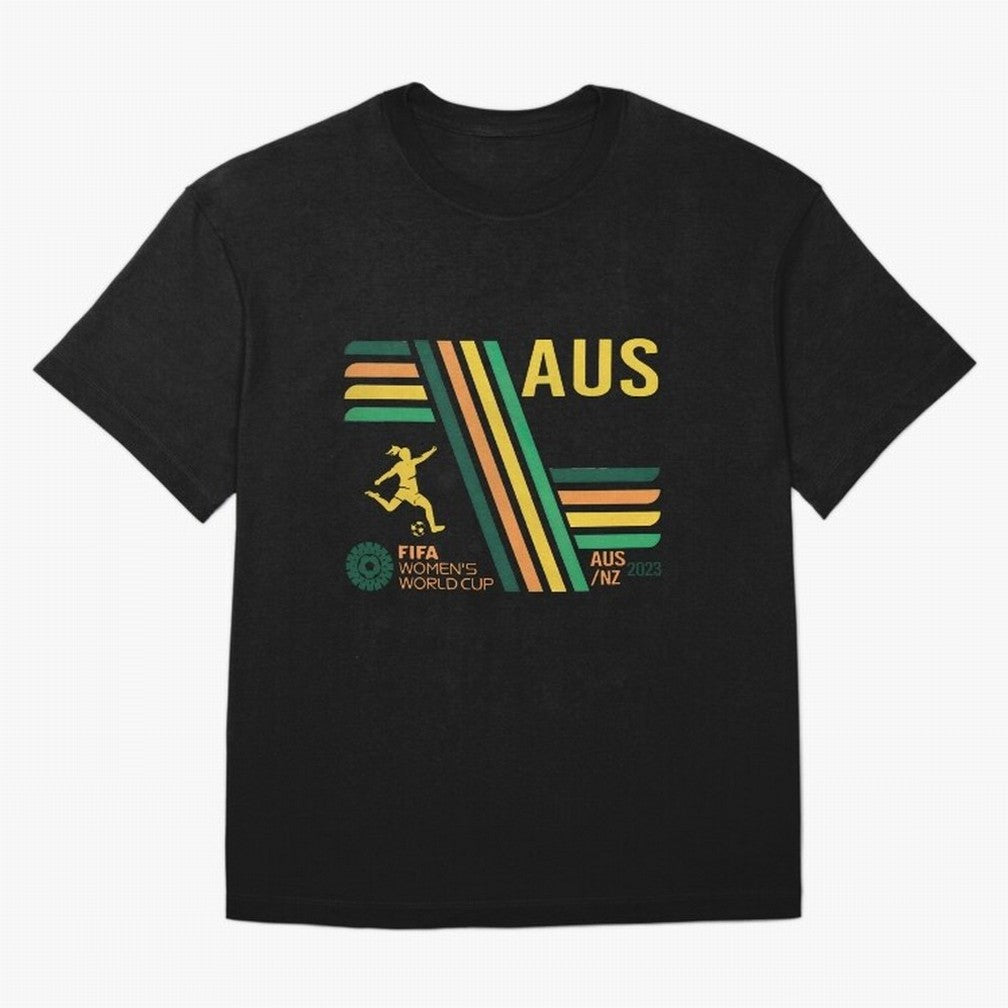 Australia Women's World Cup Oversized T-Shirt Wear the Spirit of the FIFA World Cup 2026 USA Canada Mexico Journey through Cristiano Ronaldo, Haaland and CR7 Highlights, Spain Pride, Retro Football Energy, Iconic Rivalries, Trophy Chase Drama and
