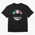 MEXICO World Cup 2026 Gift ¨C MEXICO Football Oversized T-Shirt Step into Match Day Hype around FIFA World Cup 2026 Group Stage, Messi, CR7 and Mbappe, England, France and Netherlands, Stadium Memories, Football Loyalty, International Chants and