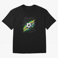 Brazil Soccer 2026 Fan Shirt ¨C Brazil Football Supporter Oversized T-Shirt Bring Global Tournament Vibes to the FIFA World Cup 2026 Journey through Neymar, Haaland and Cristiano Ronaldo Highlights, Netherlands Pride, Retro Football Energy, Iconic