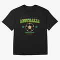 Australia 2026 ¡ª Vintage Soccer Tee Oversized T-Shirt Show Fan Pride Across FIFA World Cup 2026 USA Canada Mexico Built around Cristiano Ronaldo, Spain Energy, Fan Favorite Moments, National Team Passion, Big Match Drama and Soccer History; Great