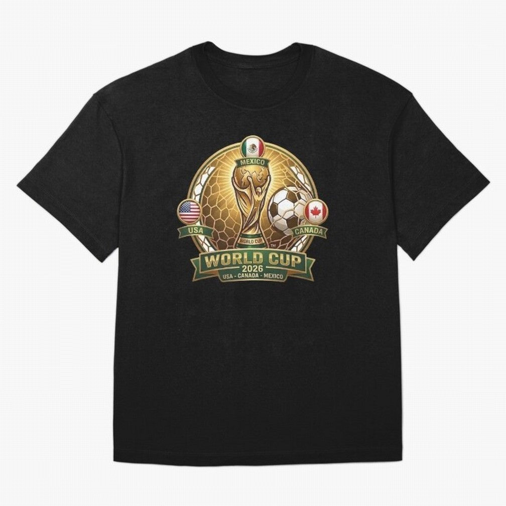 Chasing the Cup 2026 Oversized T-Shirt Honor FIFA World Cup 2026 USA Canada Mexico for Fans of Messi, Neymar and Mbappe and England, Bringing Football History, Final Match Energy, Crowd Noise and Once in a Lifetime Moments; Perfect for Supporters