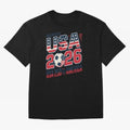 USA Soccer 250 Years 1776 -2026 Oversized T-Shirt Bring a Champion Mindset to Match Day Hype around FIFA World Cup 2026, Haaland, Brazil, Portugal and Argentina, Match Day Excitement, Supporter Culture, Golden Goals and Global Football Passion;