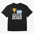 Argentina World Cup Soccer Football 2022, Argentina Soccer Jersey Argentinian Football, Argentina, Argentinian, Qatar World Cup 2022 Oversized T-Shirt Show Your Stadium Side during Global Football Passion for FIFA World Cup 2026 USA Canada Mexico,
