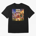 North America Football Festival 2026 #football 2026 Oversized T-Shirt Celebrate the Stars of FIFA World Cup 2026 with Cristiano Ronaldo, Haaland and CR7, Portugal Energy, Sports Nostalgia, International Competition, Famous Players and Unforgettable
