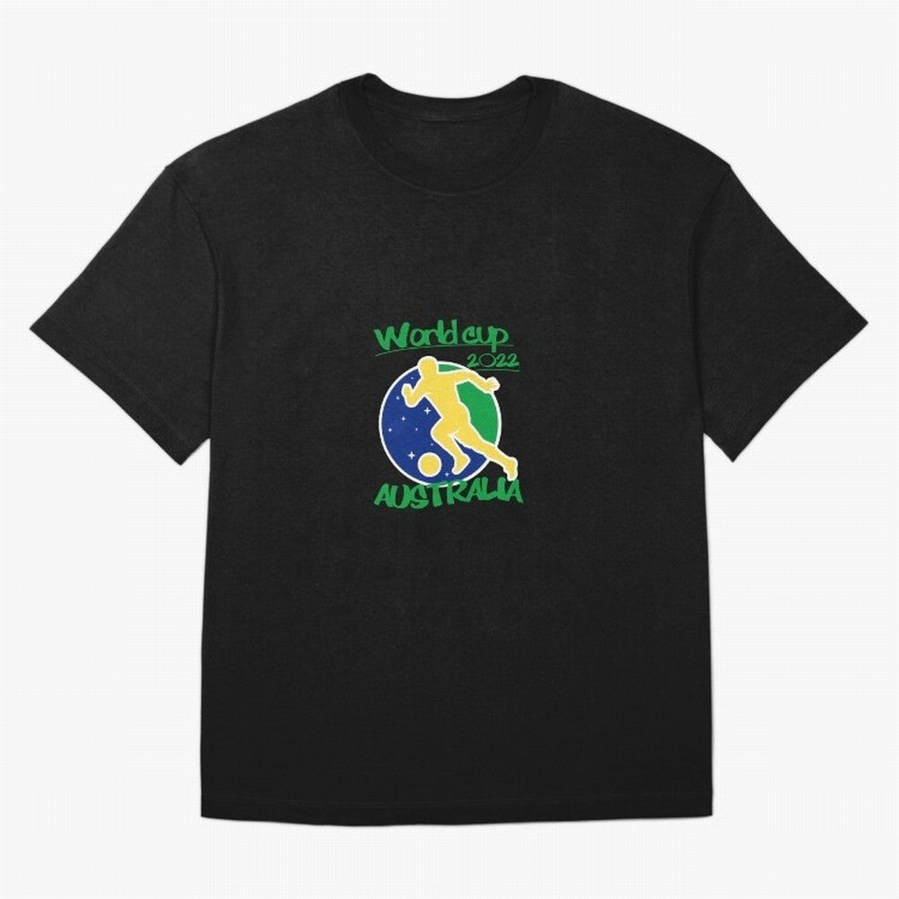 Australia World Cup 2022 Oversized T-Shirt Turn Every Weekend Toward FIFA World Cup 2026 Filled with Messi, Brazil Energy, Retro Football Energy, Iconic Rivalries, Trophy Chase Drama and Stadium Atmosphere; Ideal for Fans Who Follow Messi,