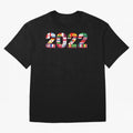 All the 32 Teams that Played in 2022 in Qatar for Football Fans Oversized T-Shirt Wear the Spirit of FIFA World Cup 2026 Filled with Messi and Cristiano Ronaldo, England, France and Netherlands Energy, Stadium Chants, National Pride, Trophy Dreams