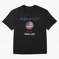 World cup 2022 Team USA Oversized T-Shirt Celebrate Football Heritage in the FIFA World Cup 2026 Journey through Cristiano Ronaldo Highlights, Argentina, France and Brazil Pride, Worldwide Fan Energy, Dramatic Goals, Stadium Lights and Championship