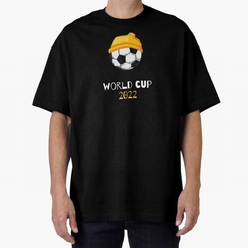World Cup 2022 Qatar Oversized T-Shirt Represent FIFA World Cup 2026 USA Canada Mexico Spirit, Built around Argentina and Brazil, Haaland and Mbappe, Game Day Rituals, Football Legends, Country Pride and the Road to the Final; Perfect for People