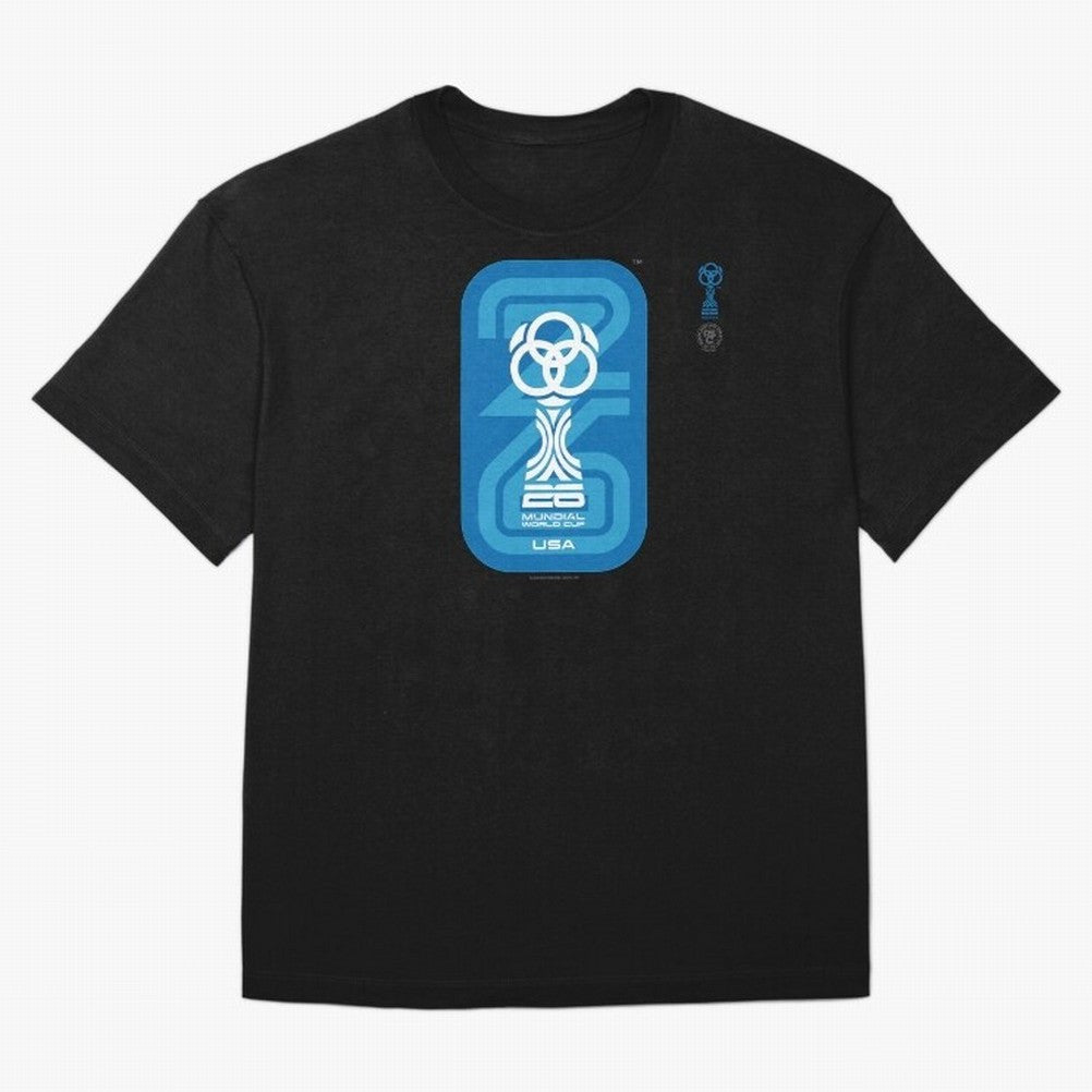 Mundial 26 USA Fan Trophy ¨C Retro Soccer World Cup Inspired Graphic ¨C Modern Football Art Design Oversized T-Shirt Celebrate Rivalries and Pride in Global Football Passion for FIFA World Cup 2026 USA Canada Mexico, Connected to Haaland, Germany,