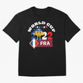 Fifa World Cup 2022. France 2022. Qatar 2022 Oversized T-Shirt Celebrate Supporters United by FIFA World Cup 2026 Group Stage for Fans of Cristiano Ronaldo and Argentina, France and Brazil, Bringing Football History, Final Match Energy, Crowd Noise