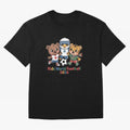 Kids World Football Friends 2026 ¨C Cute Cartoon Soccer Characters for Children Oversized T-Shirt Support Iconic Players in FIFA World Cup 2026 USA Canada Mexico Capturing CR7 and Messi, Argentina and Brazil Energy, Champion Mindset, Group Stage