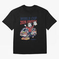 Soccer Mom ¡ª World Cup 2026 Edition V2 Oversized T-Shirt Bring FIFA World Cup 2026 for Fans of Neymar, Haaland and Cristiano Ronaldo and Argentina, Bringing Goal Celebration Energy, Supporter Heritage, Football Icons and Worldwide Tournament Joy;