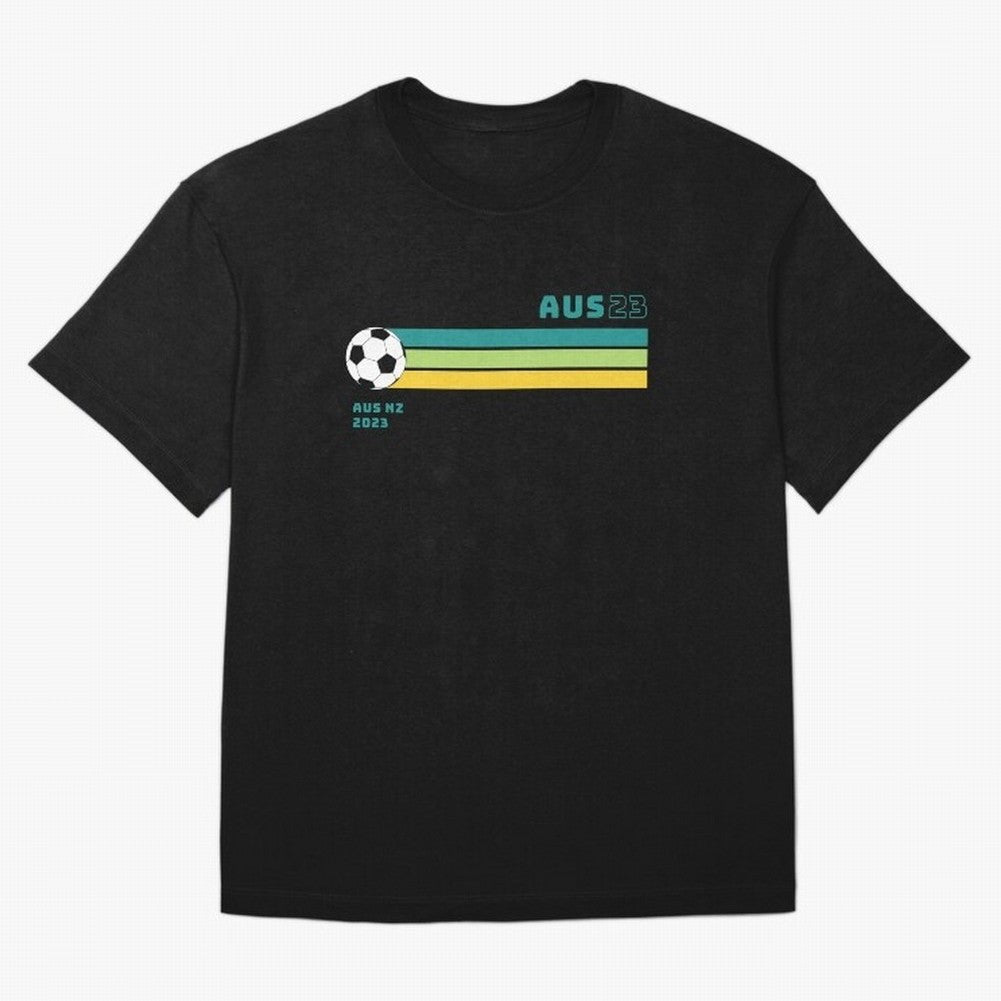 Australian Womens World Cup 2023 Oversized T-Shirt Represent Fans Who Live for the FIFA World Cup 2026 USA Canada Mexico Journey through Messi, CR7 and Mbappe Highlights, Portugal, Spain and Germany Pride, Retro Football Energy, Iconic Rivalries,