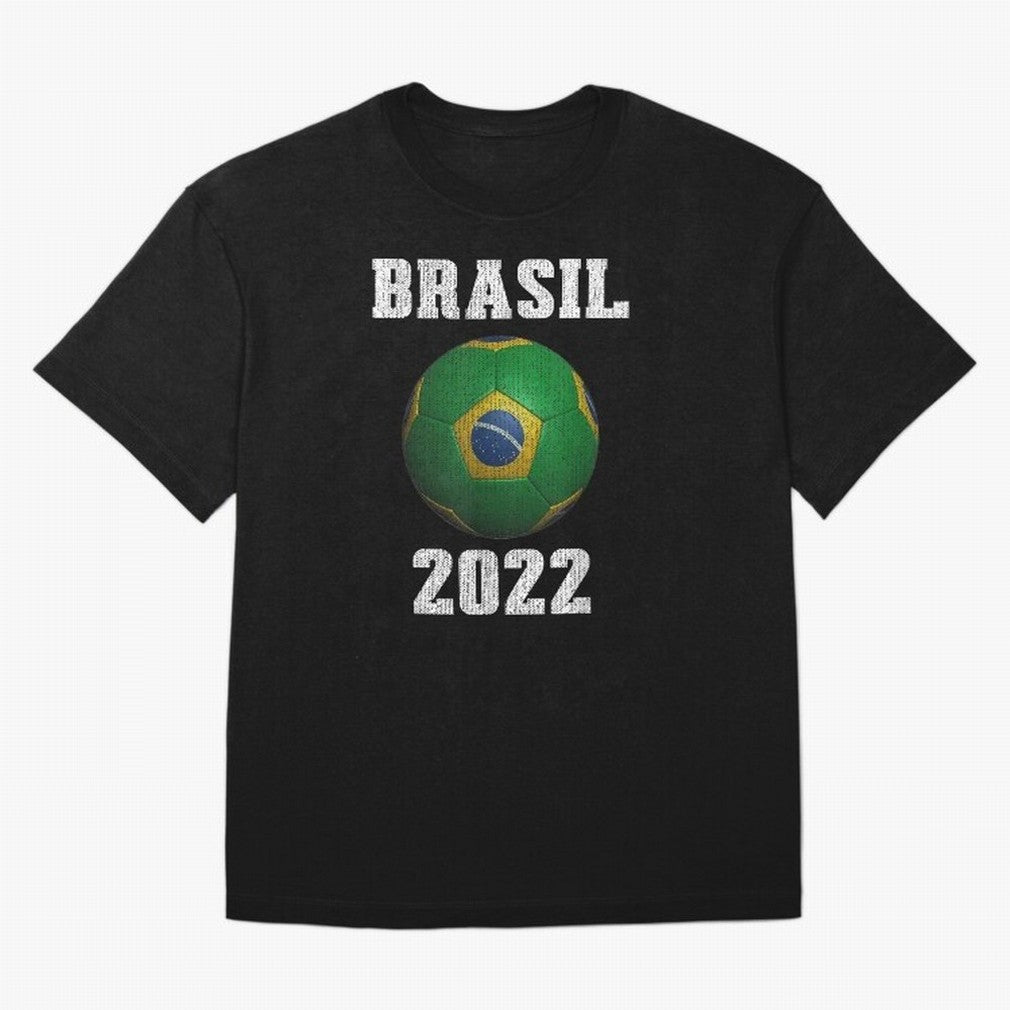 Brasil Flag Soccer Jersey Football Graphic Design T-Shirt Oversized T-Shirt Support Your Favorite Stars during FIFA World Cup 2026 Highlighting Cristiano Ronaldo, England, France and Netherlands Energy, Football Passion, Legendary Performances,